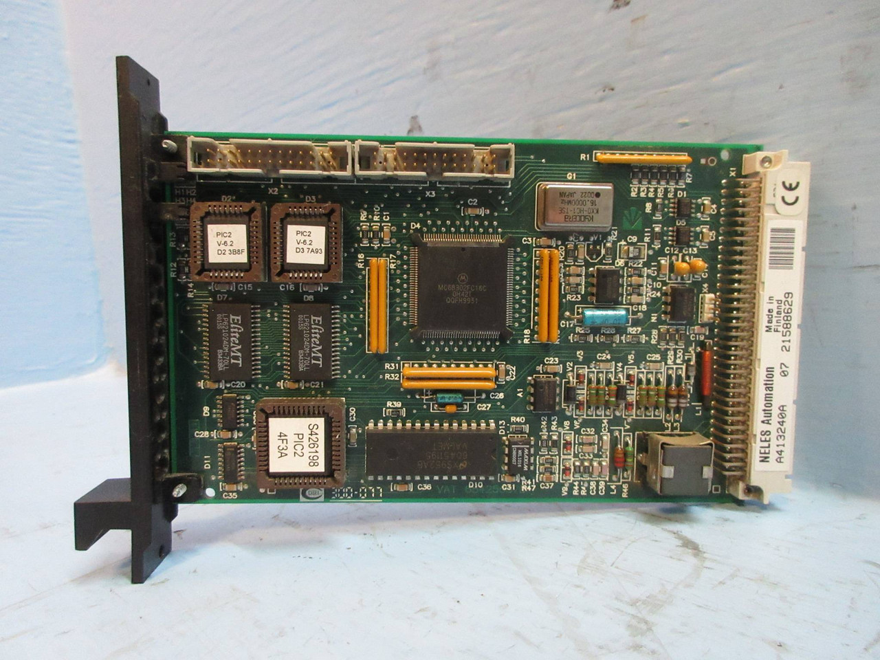 Neles Automation PIC2 Module A413240A Rev. 07 Valmet Metso PLC Board PIC-2 (TK3345-1)
