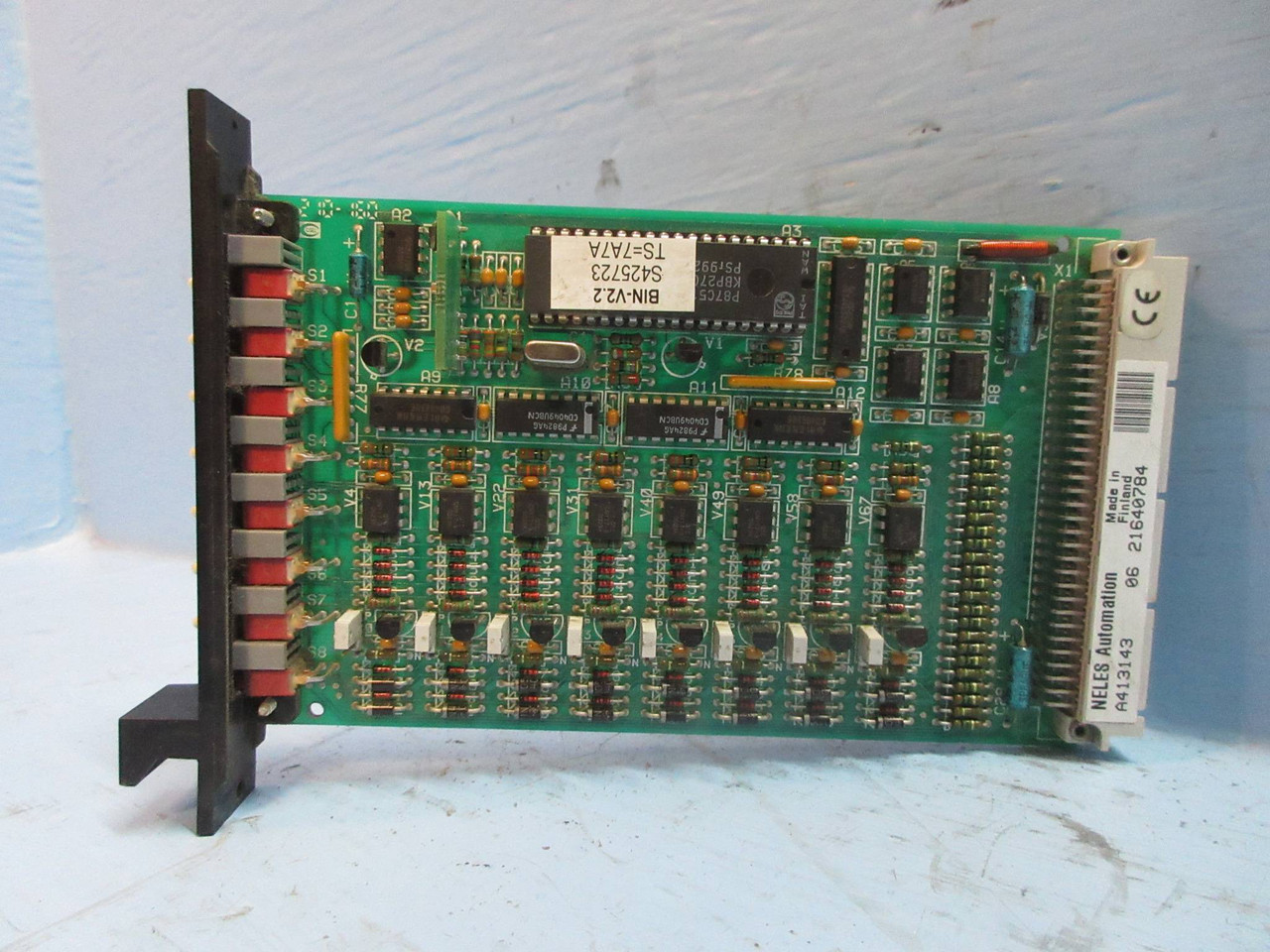 Neles Automation BIU-84 Binary Input Module A413143 Rev. 06 Metso Valmet PLC (TK3352-41)