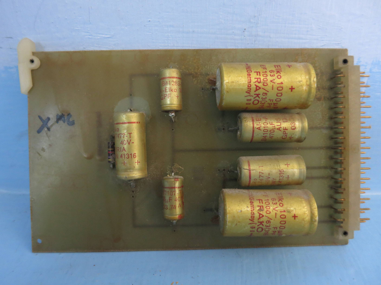 Barmag Electronic EC 77 PLC Circuit Board Module EC77 Frako EF1000/63(315) Elko (PM2769-3)
