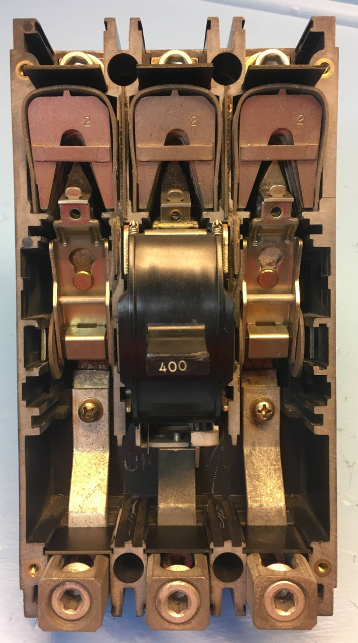 Westinghouse DA3400N 400A Molded Case Switch 240 VAC 3 Pole 5682D28G69 400 Amp (EM2623-1)