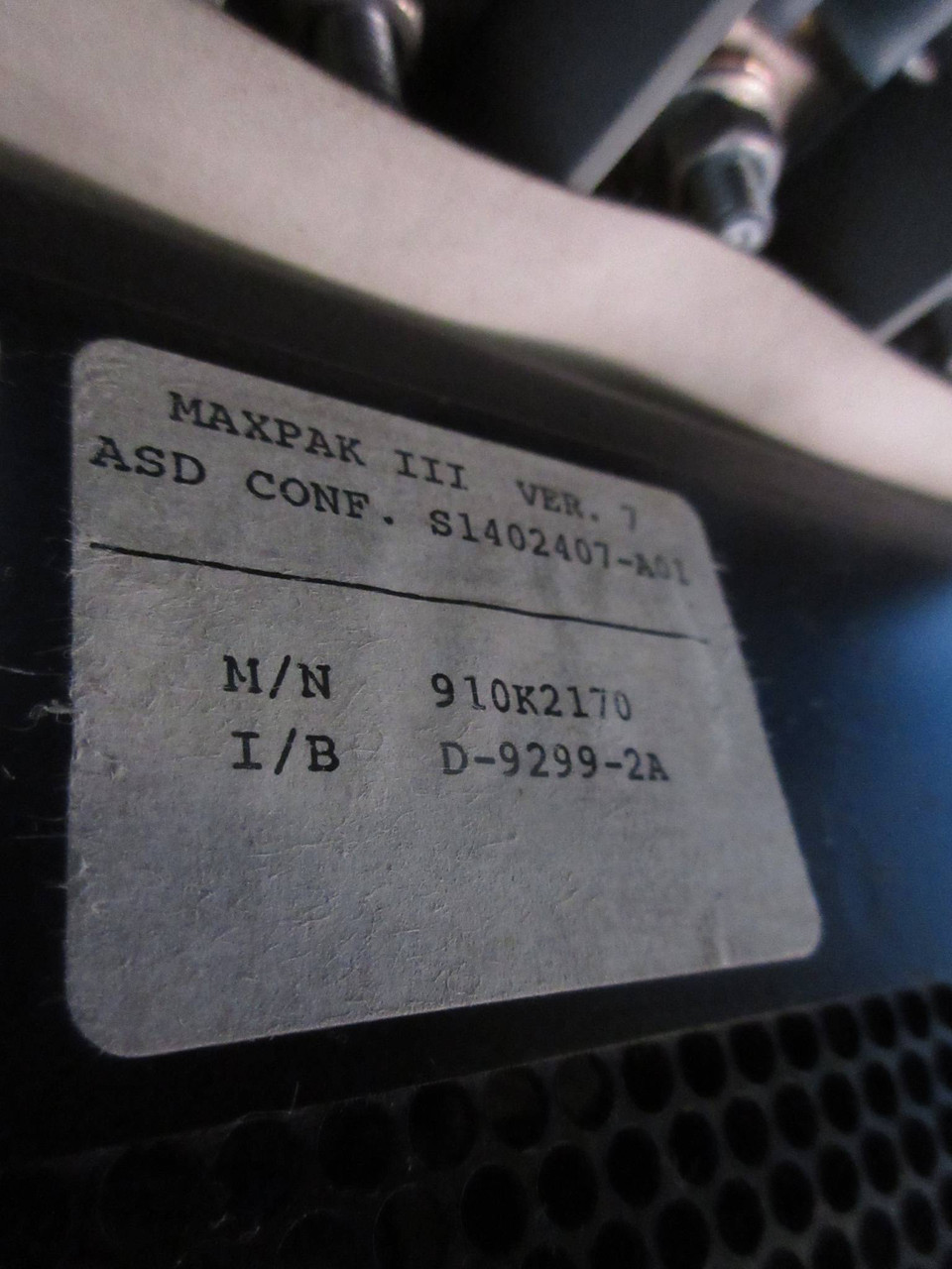 Reliance Electric 15P2171 15 HP MaxPak III VS DC Drive RE 15HP 230V 150V 55A (TK3383-1)