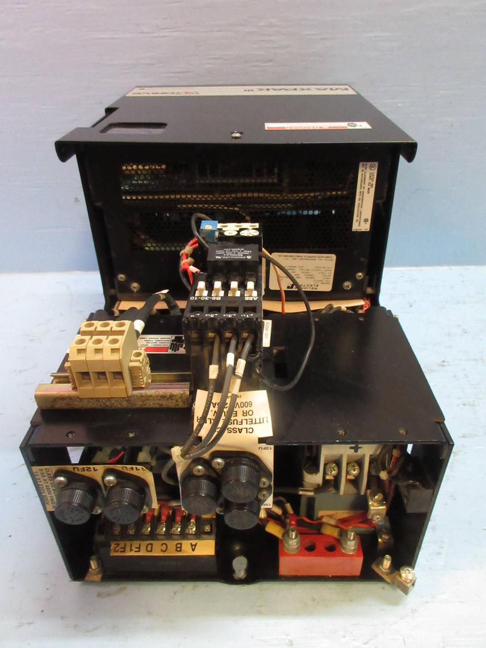 Reliance Electric 15P2171 15 HP MaxPak III VS DC Drive RE 15HP 230V 150V 55A (TK3383-1)