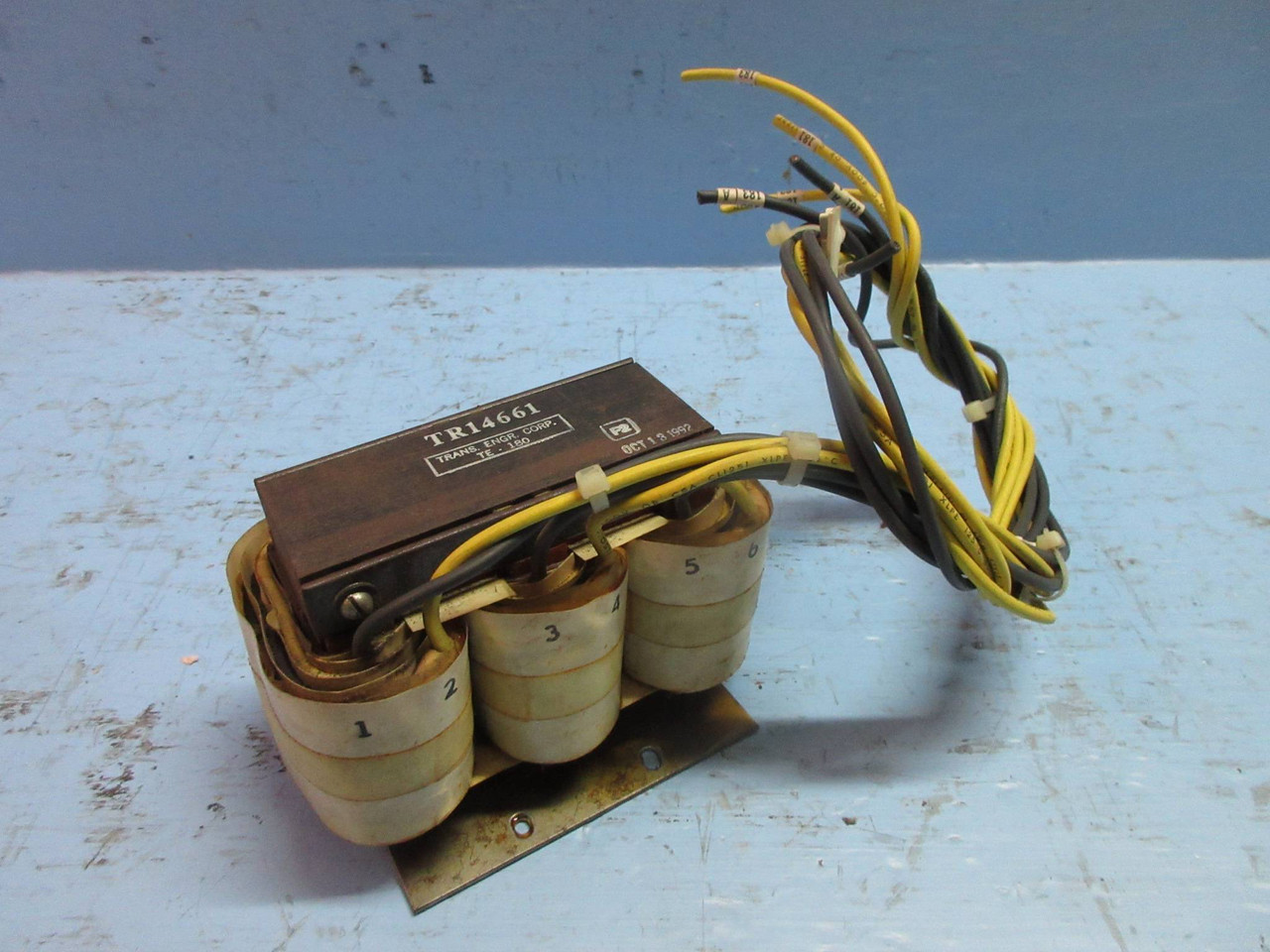 Trenco TR-14661 3PH Inductor 38.8A 60Hz 475uH TR14661 Transformer TE-180 TE180 (TK3398-7)