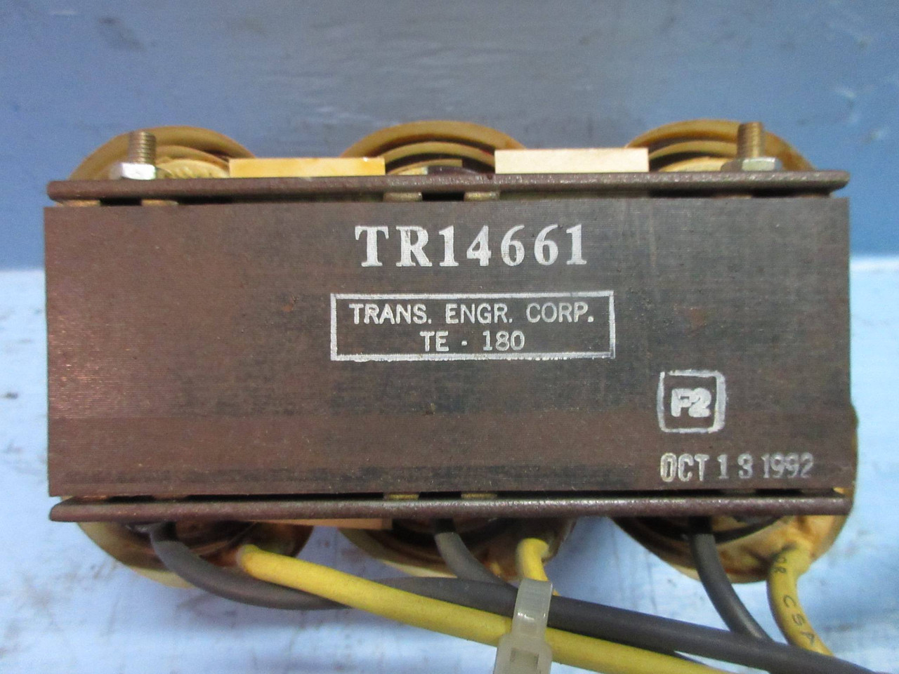 Trenco TR-14661 3PH Inductor 38.8A 60Hz 475uH TR14661 Transformer TE-180 TE180 (TK3398-7)
