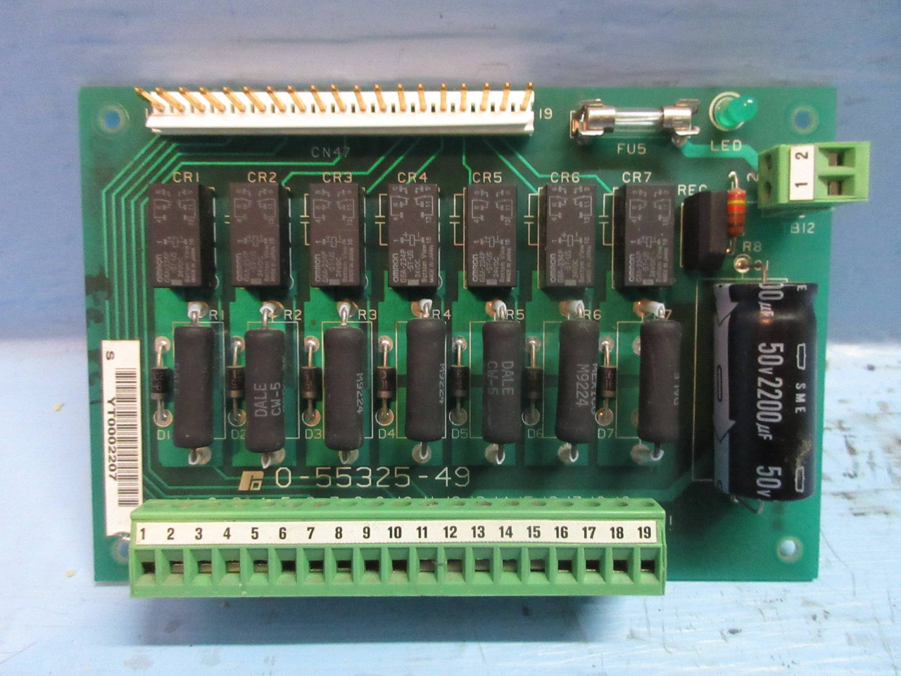 Reliance Electric 0-55325-49 Drive Relay Circuit Board PLC (TK3397-7)