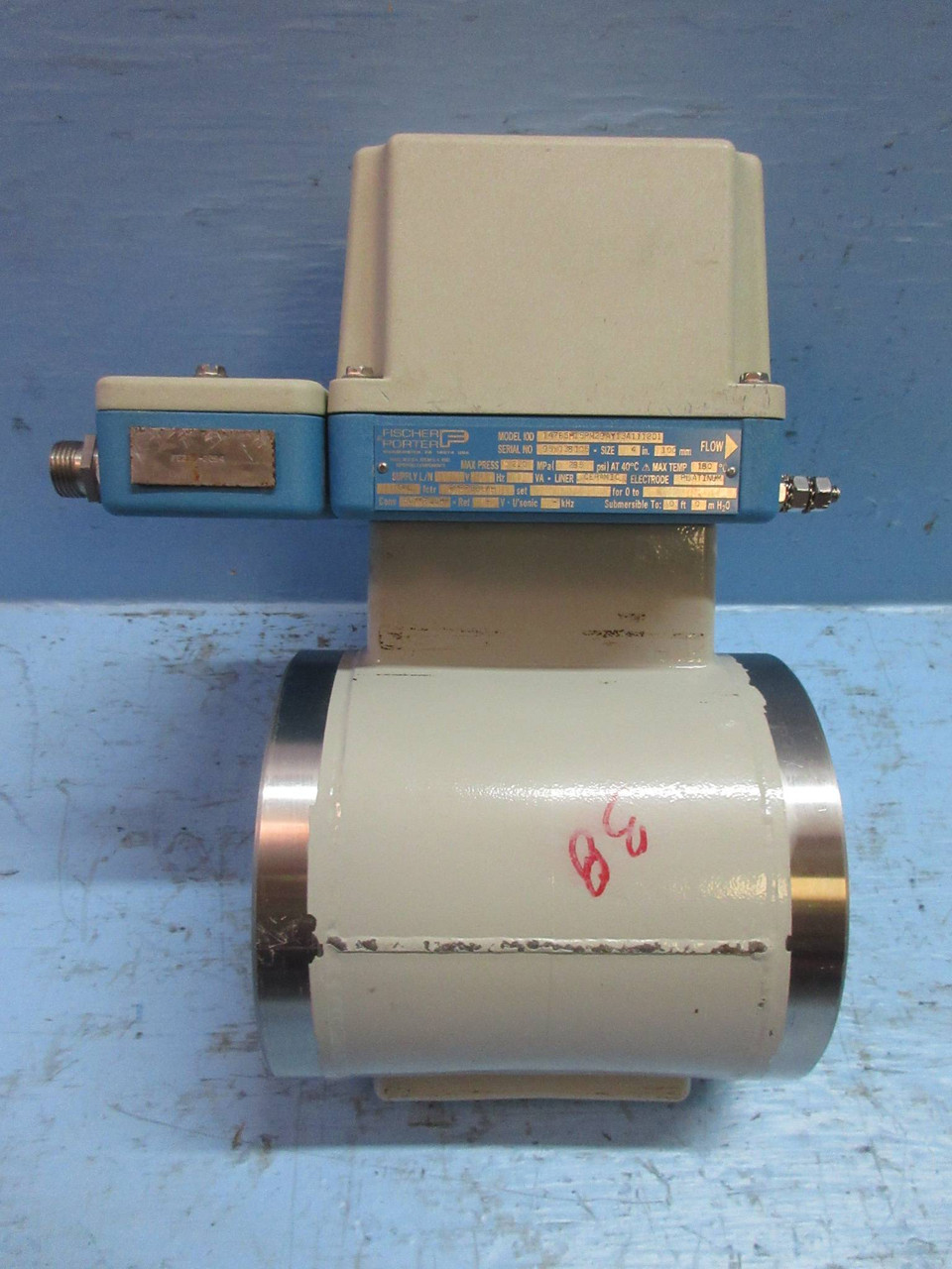 Bailey Fischer Porter 1476SH15PM29AY13A1112D1 4" Magnetic Flowmeter 4 Inch (TK3422-3)