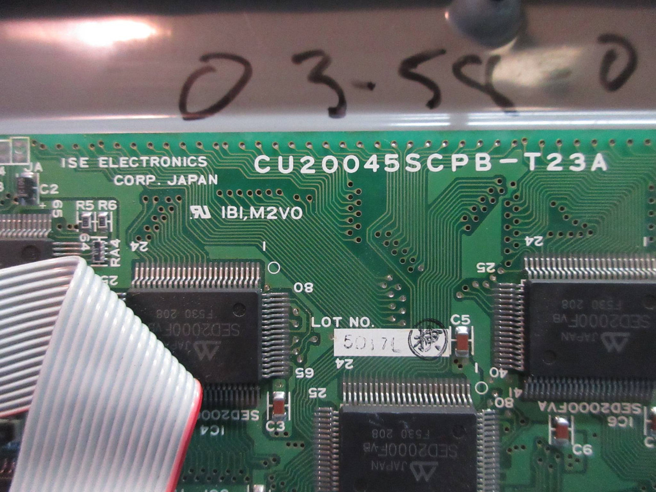 Thermo-mizer VFD Display Operator Display Interface Control Panel CU20045SCPB (TK3432-2)