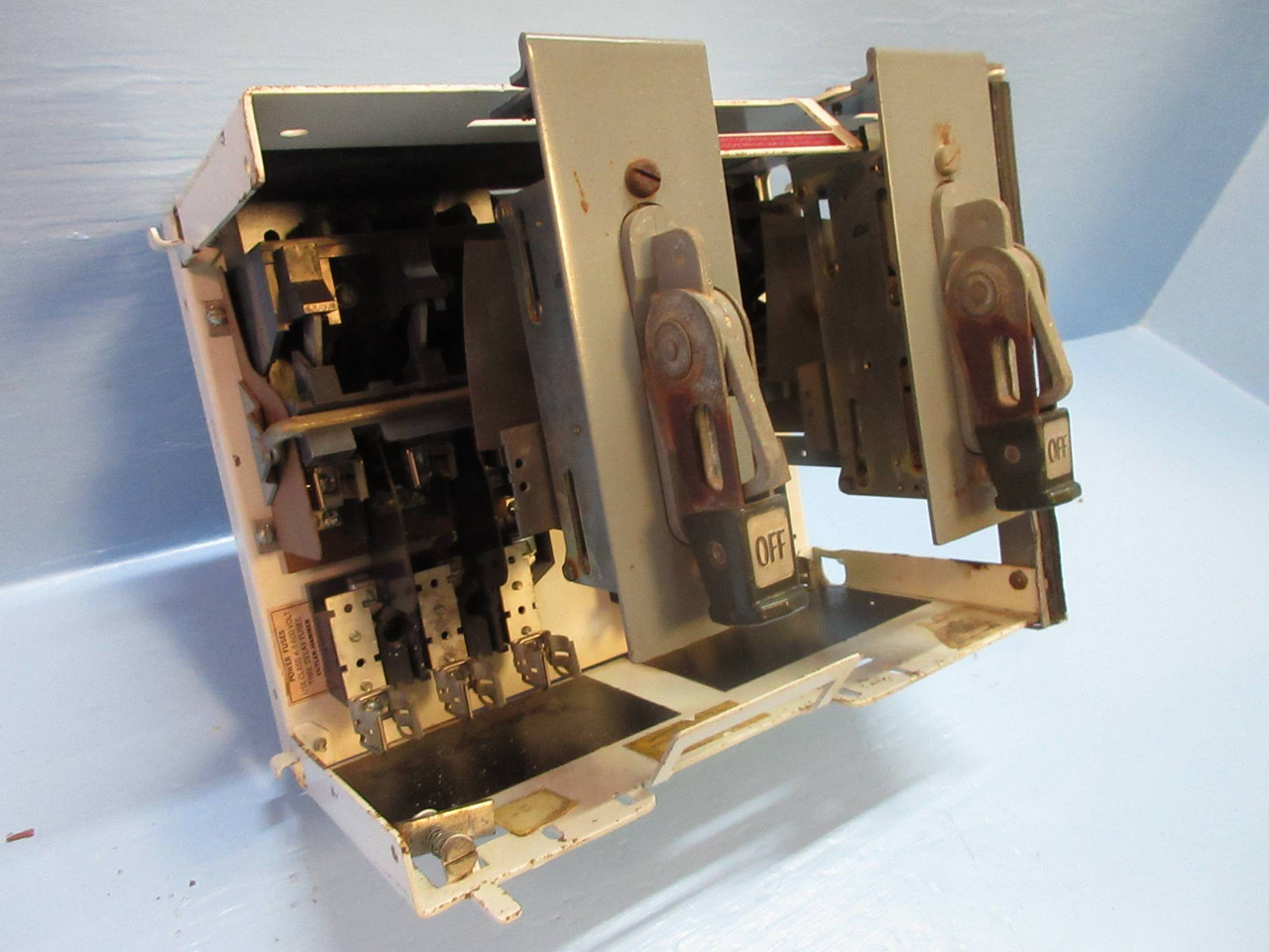 Cutler Hammer Eaton F10 Unitrol Twin 30 Amp Dual Fused 12" Feeder MCC Bucket (TK3447-3)