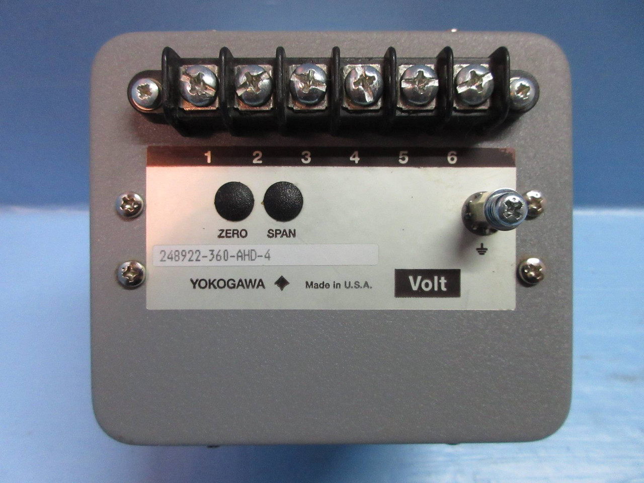 Yokogawa 248922-360-AHD-4 Juxta AC Power Series AC Voltage Transducer 0-300V (TK3464-3)