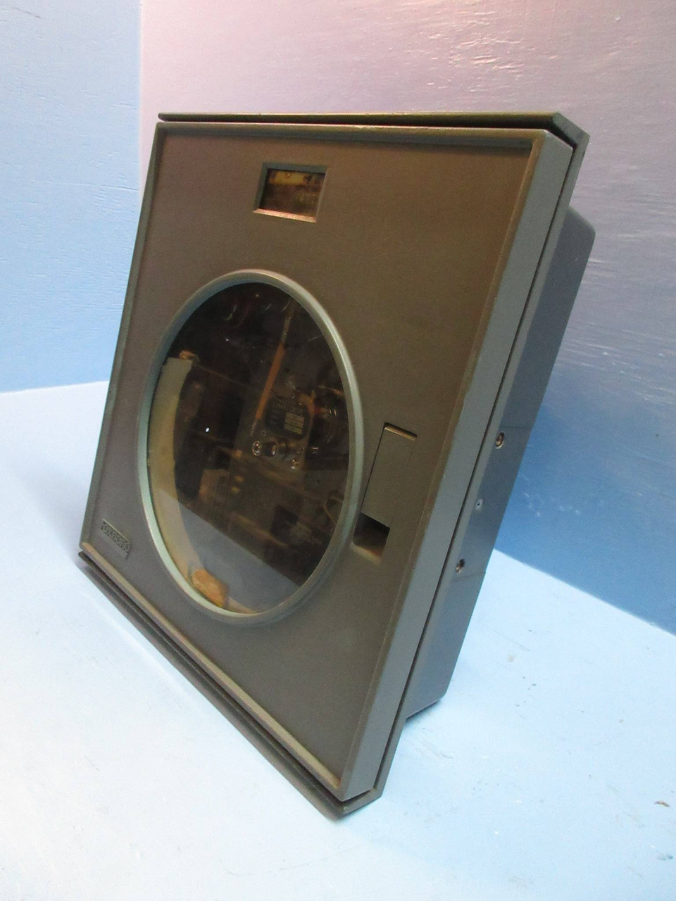 Foxboro Chart Drive Pneumatic Circular Recorder & Type 37 Diaphragm Meter (TK3467-1)