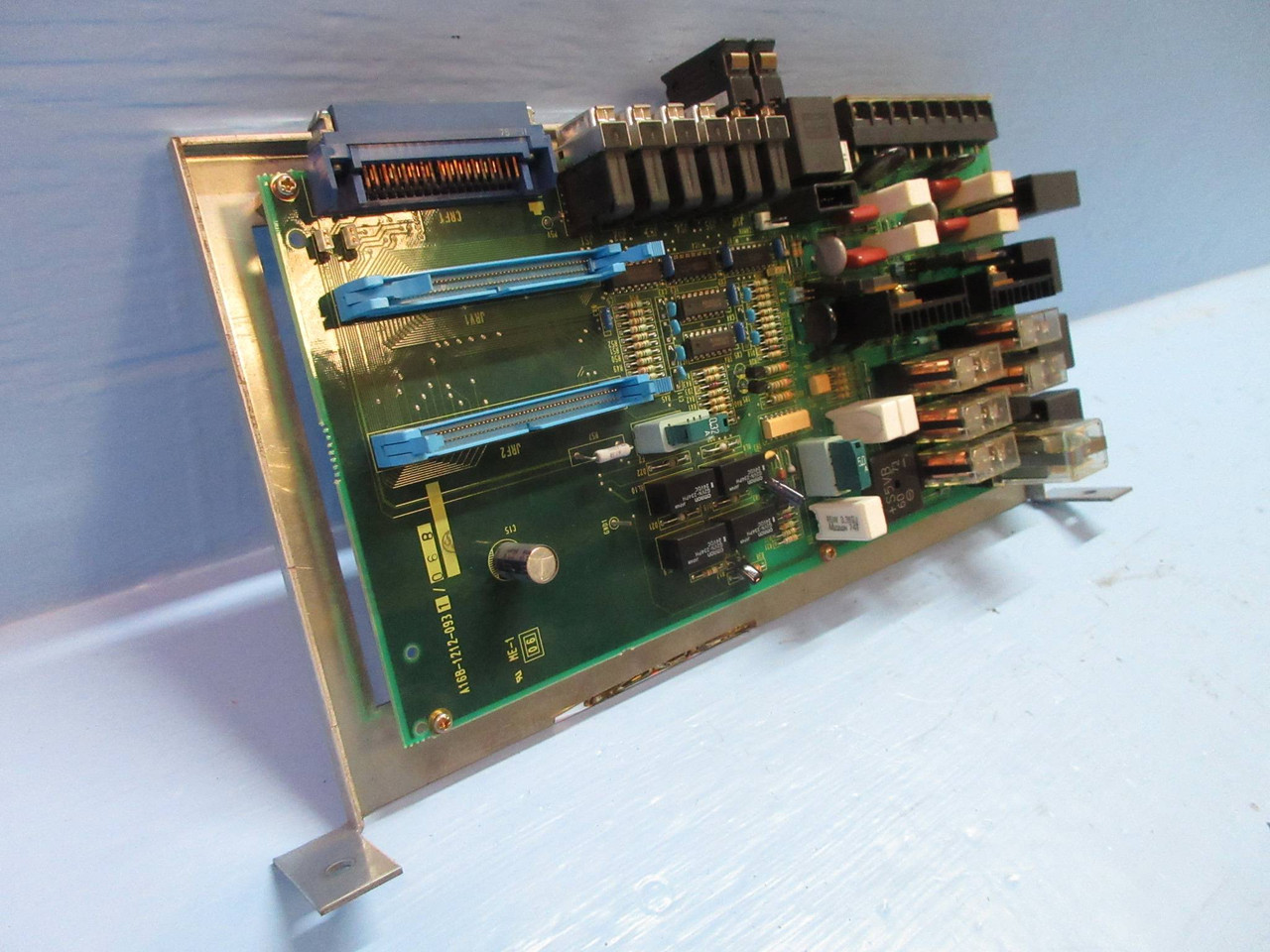 GE Fanuc A16B-1212-0931-/06B Emergency E-Stop Control Board PLC General Electric (TK3482-3)