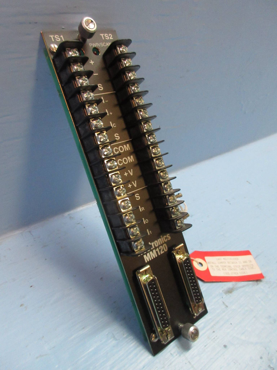 Westronics CB100333-01 Rev. C MM120 Receiver Transition Board PLC (TK3490-2)