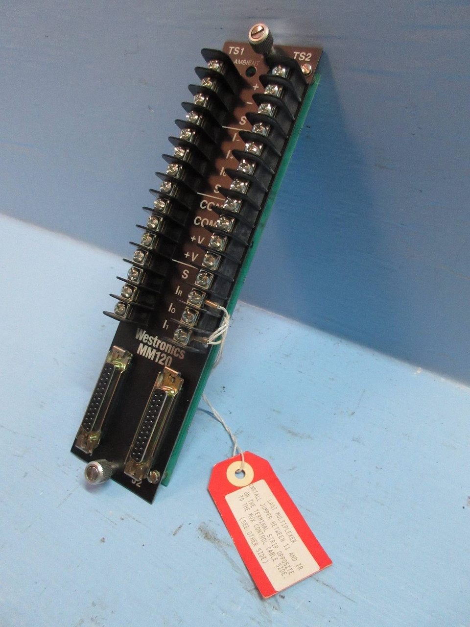 Westronics CB100333-01 Rev. C MM120 Receiver Transition Board PLC (TK3490-2)
