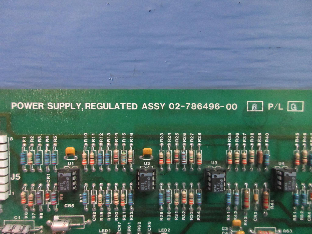 Emerson 02-786496-00 Rev B Regulated Power Supply Board PCB PLC (TK3501-1)