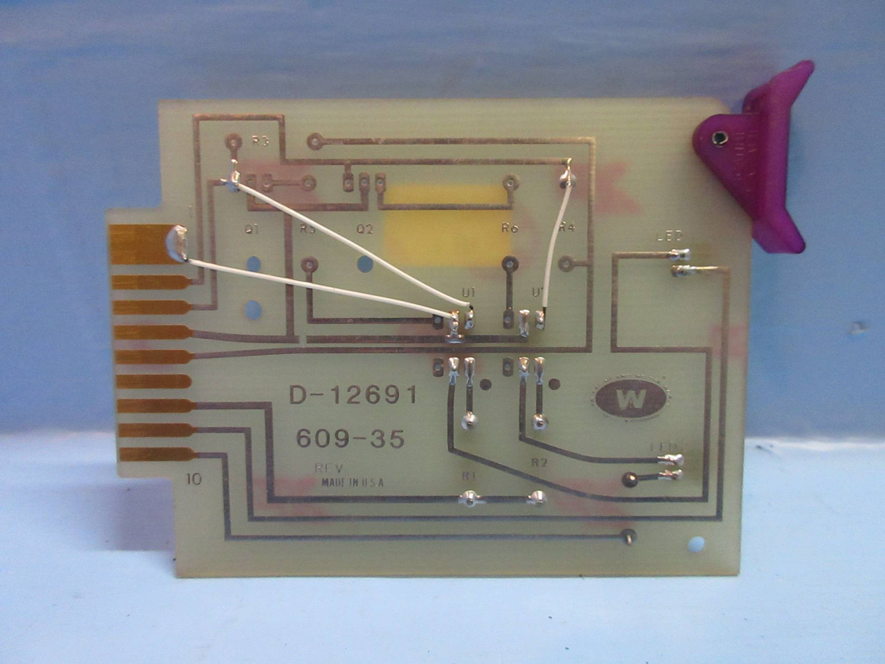 Woodman D-12691C Rev. A PC Board PLC D-12691C  D-12691 (TK3519-2)