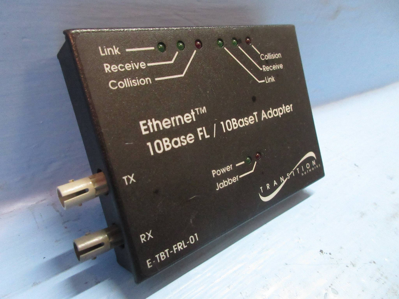 Image of Transition Networks E-TBT-FRL-01 Ethernet 10-Base FL / 10-Base T Adapter