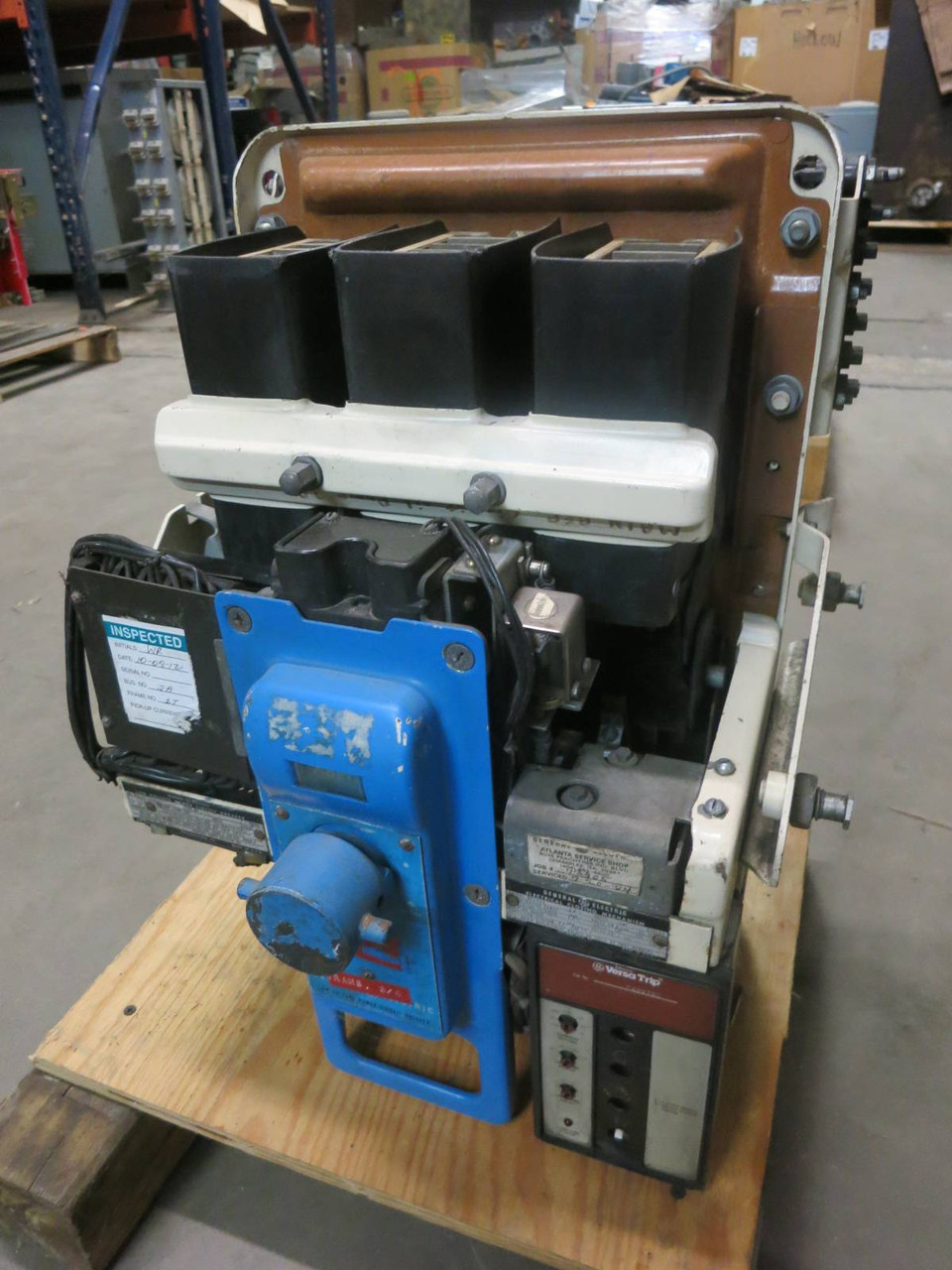 Image of General Electric AK-2A-25-1 600A Motor Operated 125VDC LI Breaker Air GE 2 A EO