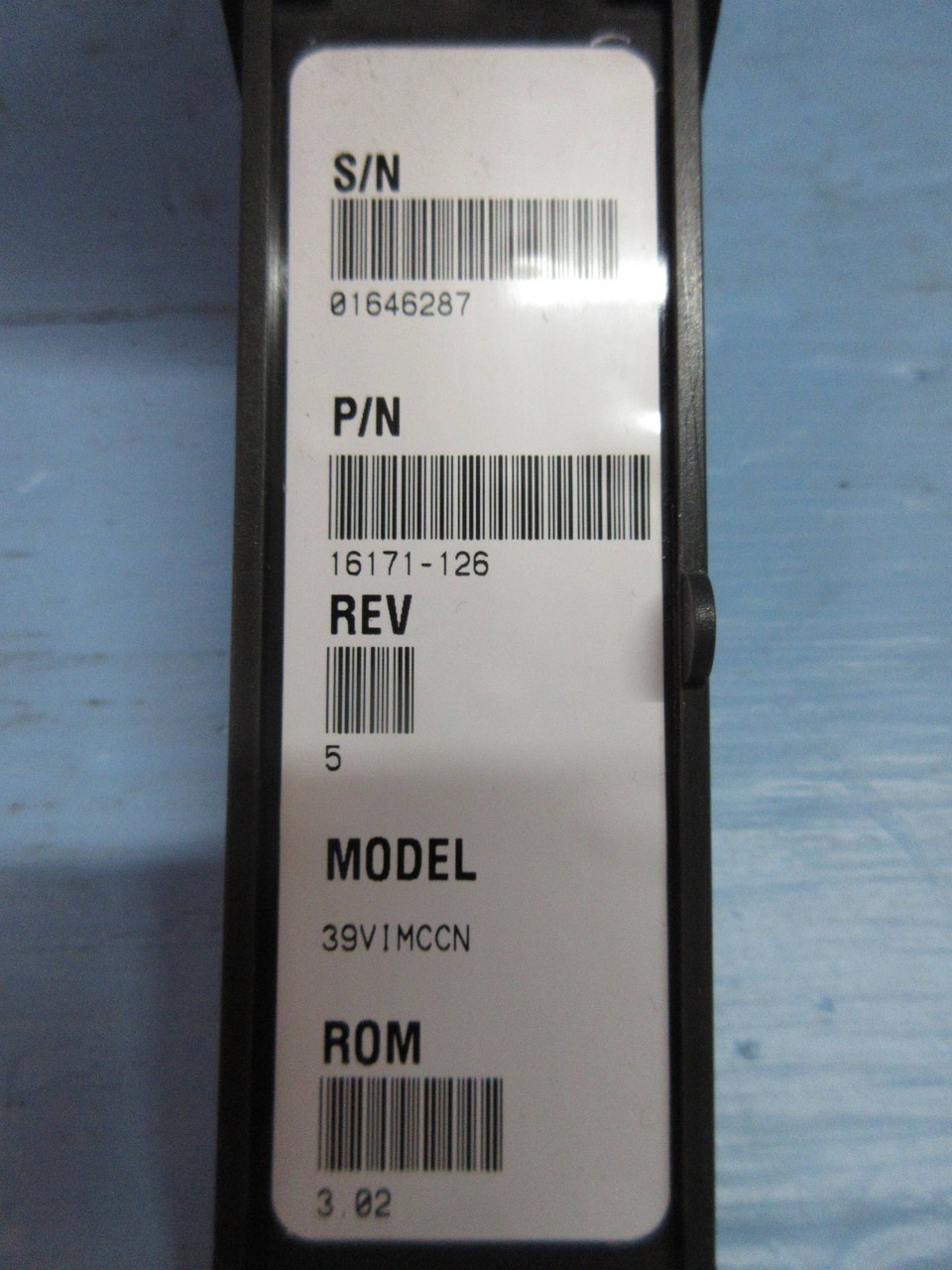 Siemens 39VIMCCN 16171-126/5 APACS+ VIM Voltage Input Module PLC Moore ROM 3.02 (TK3587-1)
