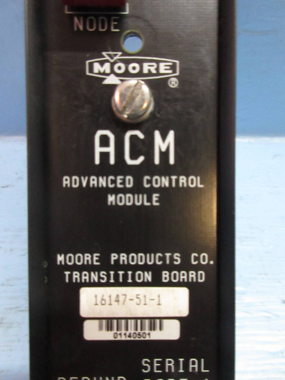 Moore 16147-51-1 APACS+ ACM Advanced Control Module PLC Siemens Transition Board (TK3596-6)