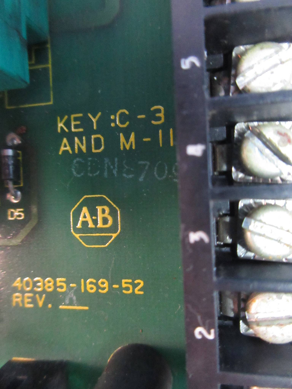Allen Bradley 1406-R16 Programmable Motor Protector RTD Module 40385-159 (TK3610-2)