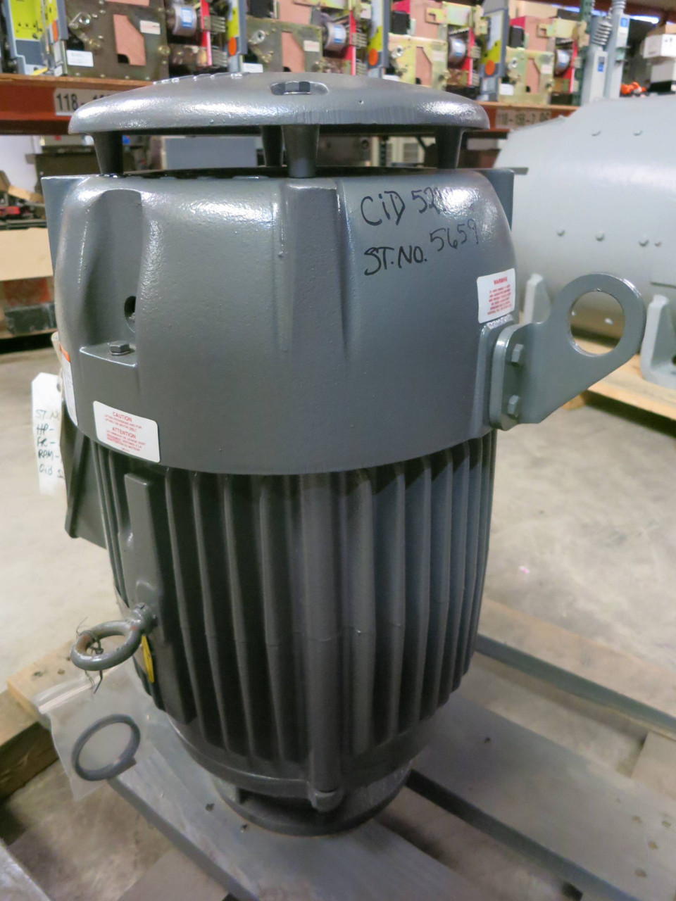 NEW Baldor-Reliance VHECP4103T 25HP 230/460 V 1770RPM Vertical Motor 284HP 25 HP (PM2819-1)