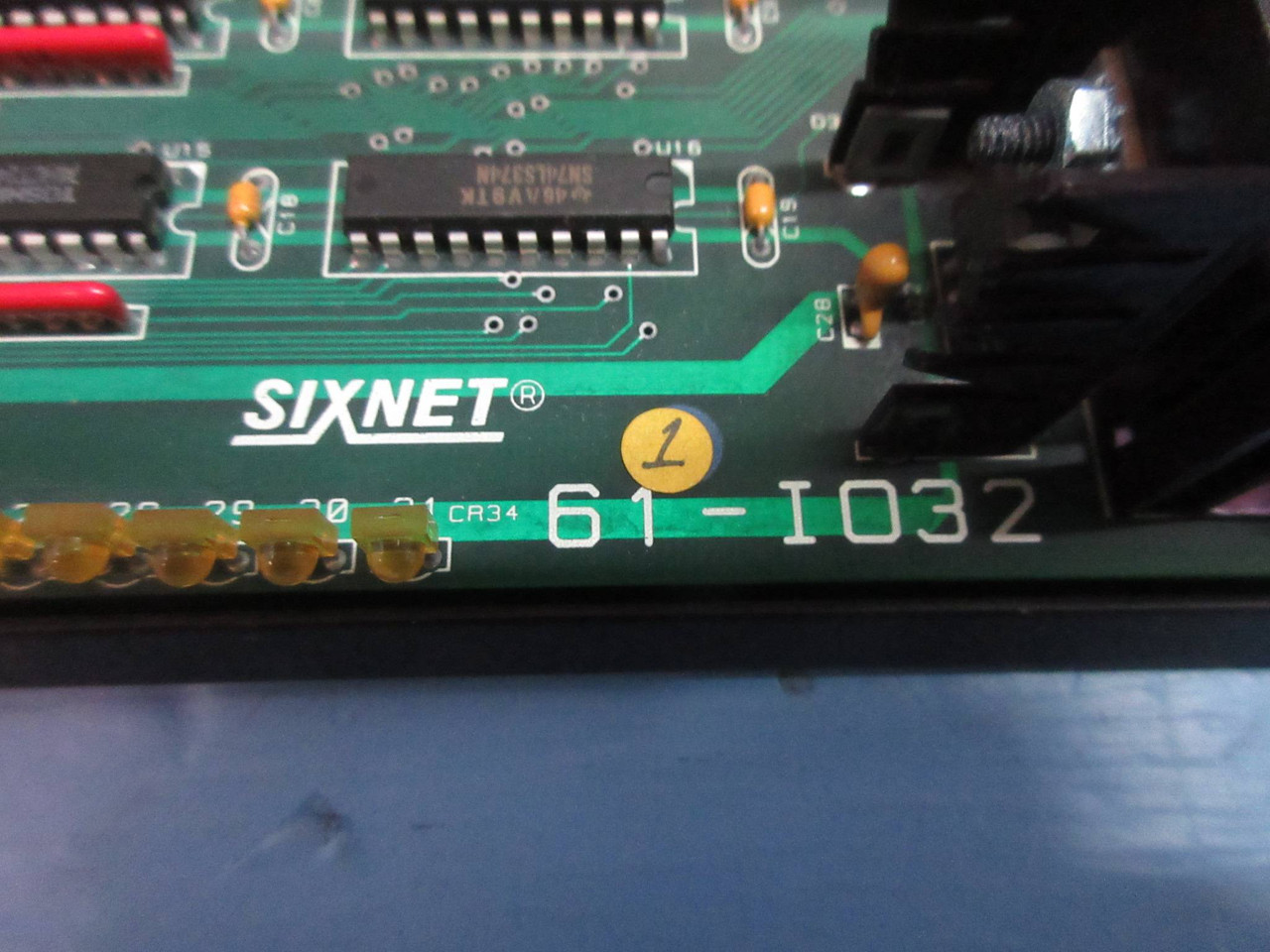 Sixnet 61-IO32 PLC I/O Module Circuit Board 61-Base-TB & 61-IO32 (TK3617-2) Sixnet 61-IO32 PLC I/O Module Circuit Board 61-Base-TB & 61-IO32 (TK3617-2)