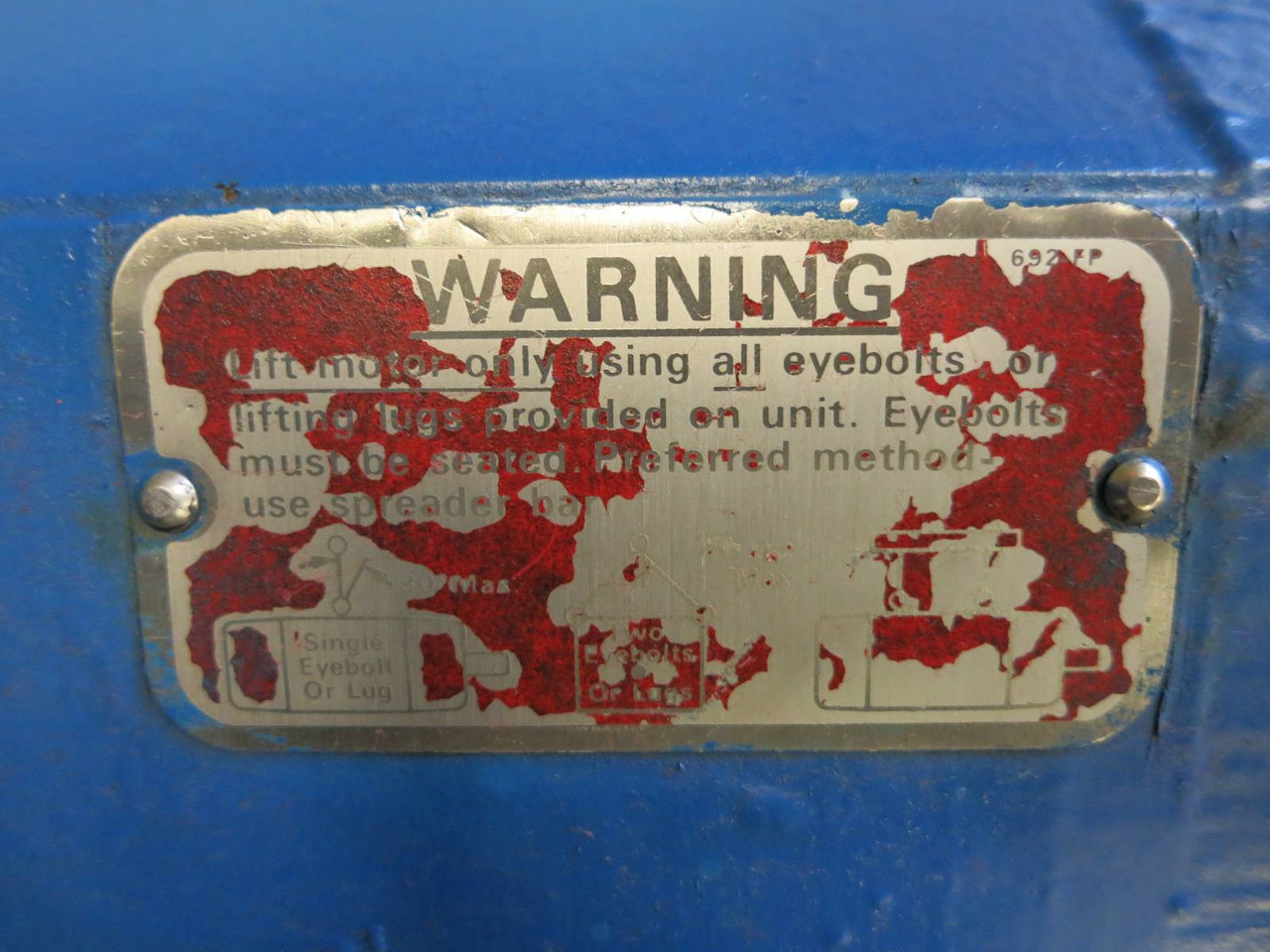 Allen Bradley 1329L 45kw Inverter Duty Motor #12101219 460 V 3PH (NP1908-1)