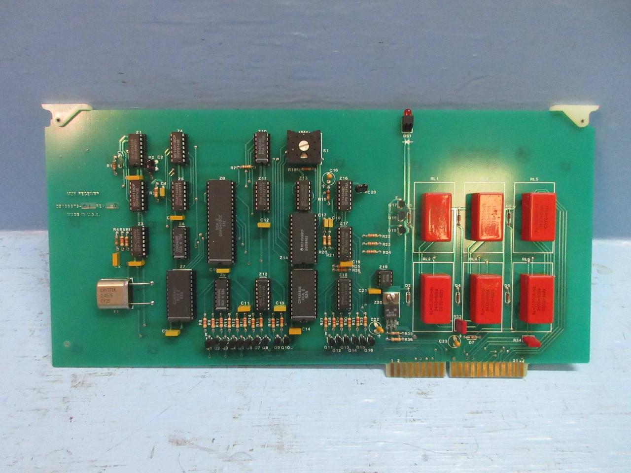 Tracor Westronics CB-100079-01 Rev. D Mux Receiver Board CB10007901 PLC PCB (TK3646-3)