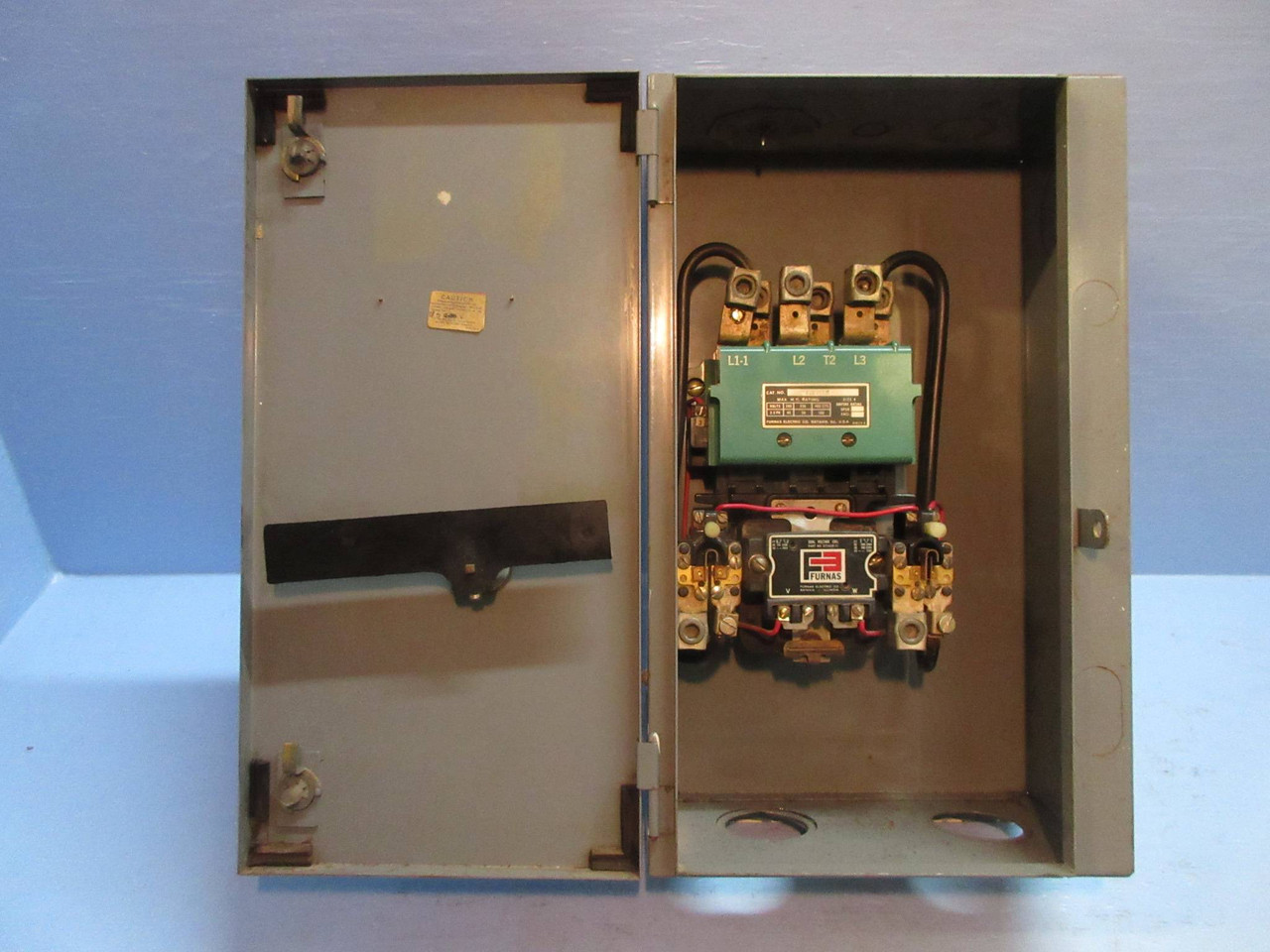 Furnas 14JB32BA Enclosed Size 4 Motor Starter 120V & 240V Dual Coil Sz4 100-Hp (TK3658-2)