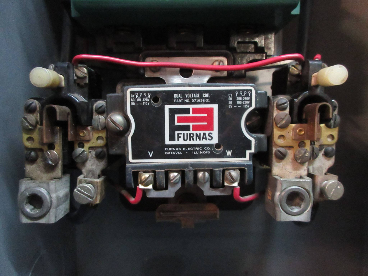 Furnas 14JB32BA Enclosed Size 4 Motor Starter 120V & 240V Dual Coil Sz4 100-Hp (TK3658-2)