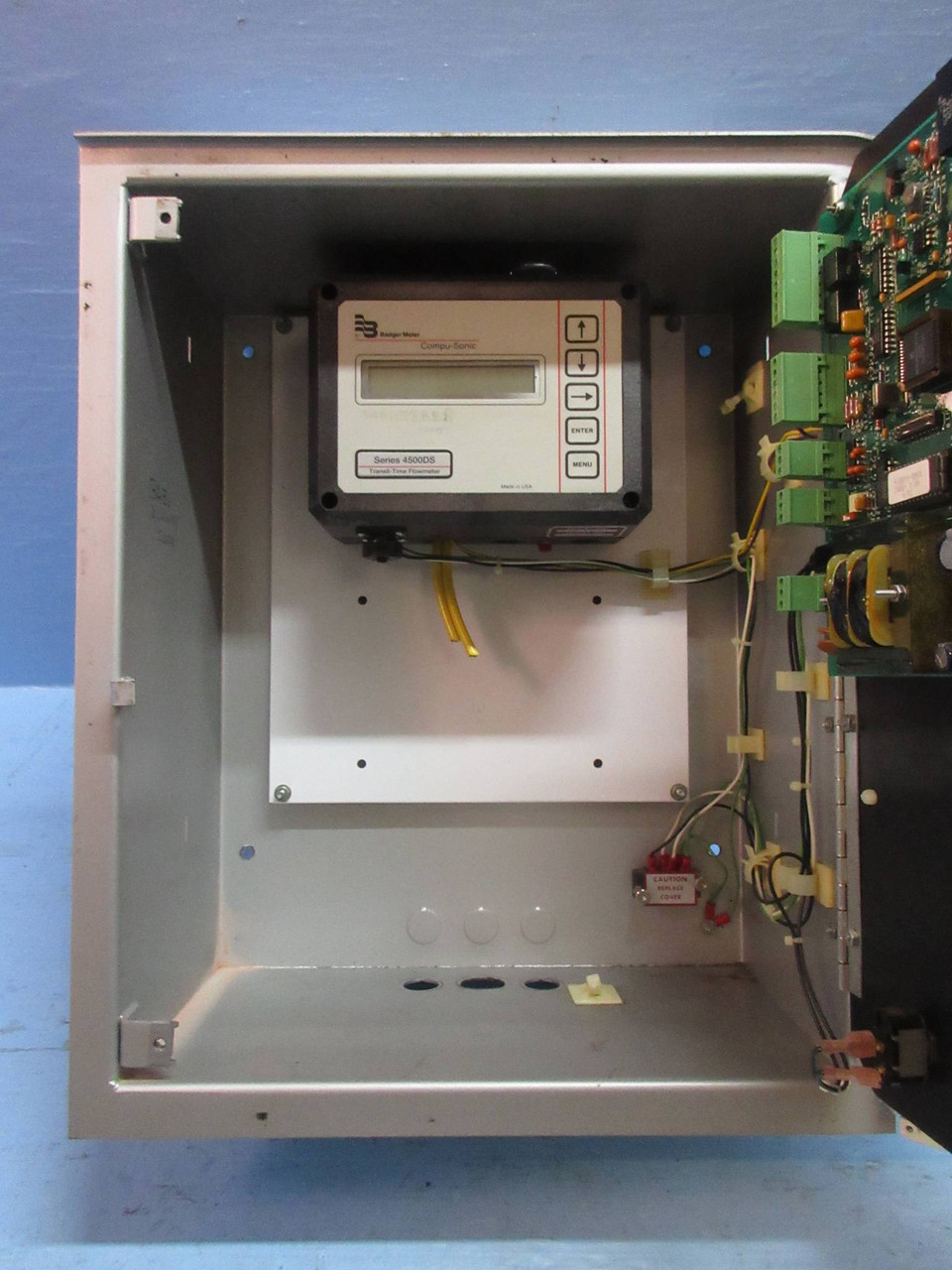 Badger Meter 3000+ Micro-Chart Recorder & 4500DS Transit-Time Flowmeter 4500-12 (TK3691-1)