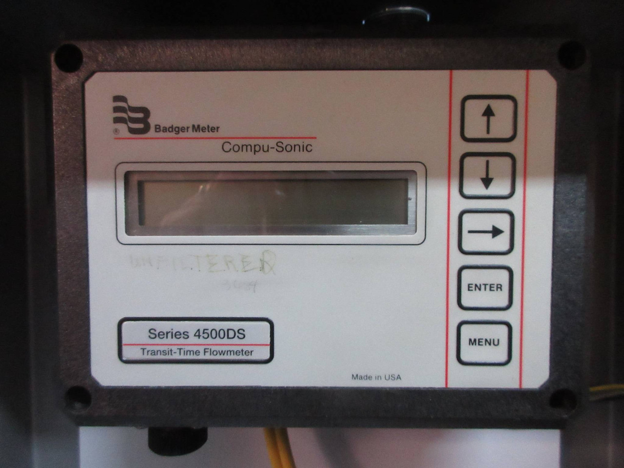 Badger Meter 3000+ Micro-Chart Recorder & 4500DS Transit-Time Flowmeter 4500-12 (TK3691-1)