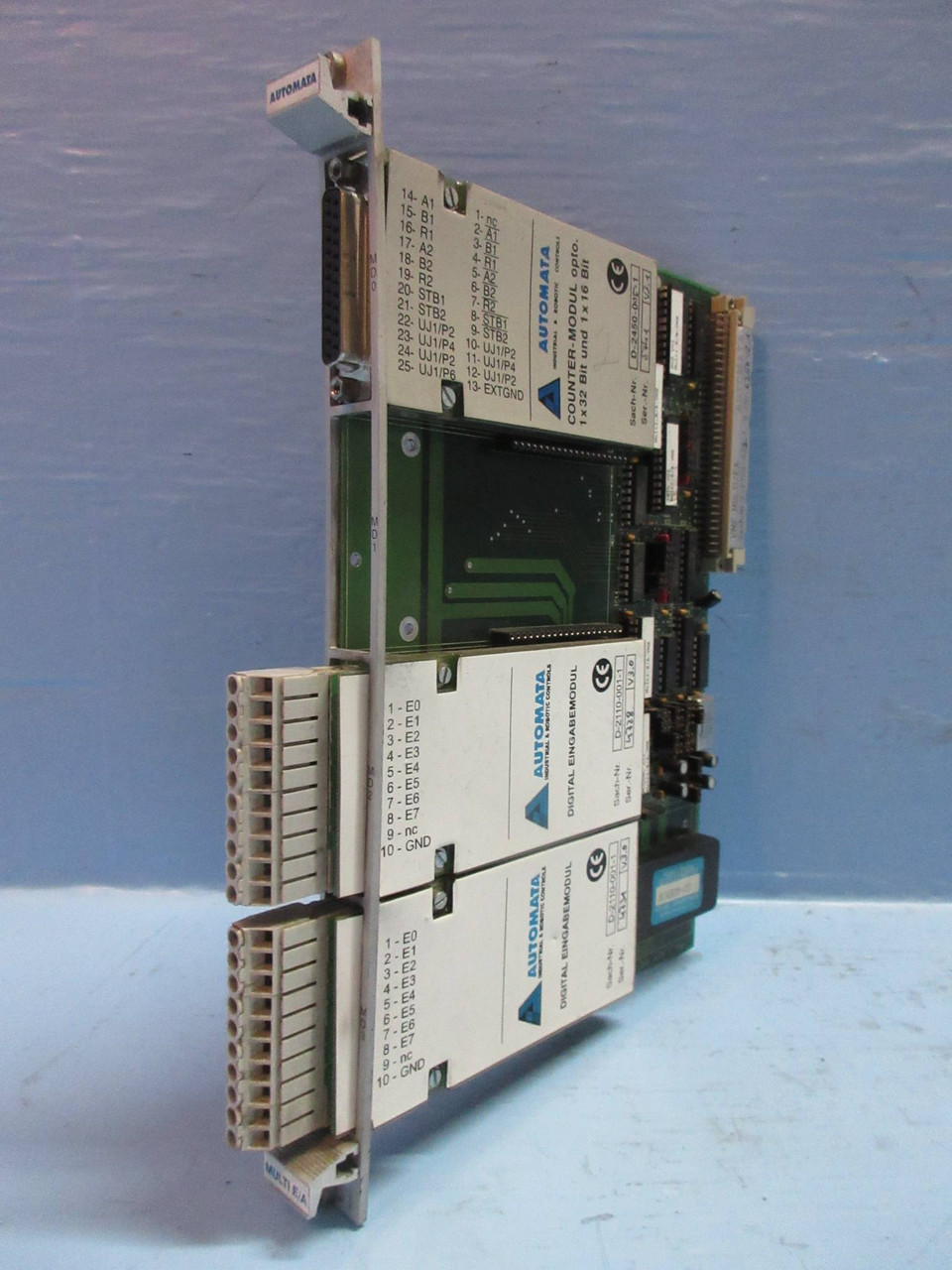 Automata D-2100-022-1 VME Multi E/A PLC Module Multi/EA (TK3712-3)