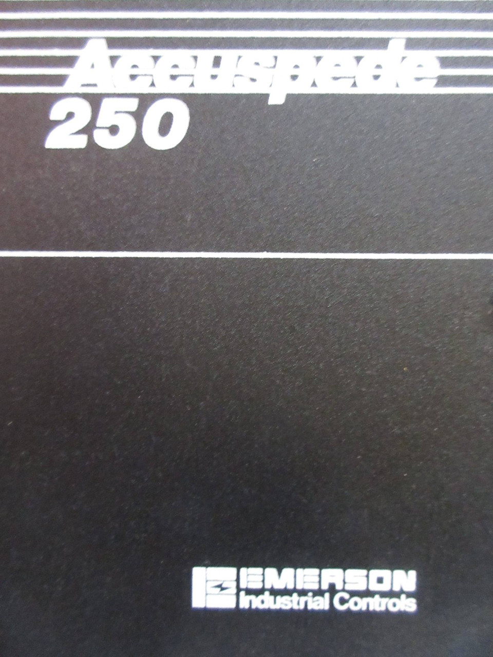Emerson 02-783211-01 Accuspede 250 AS-250 0.75 HP Adjustable Frequency AC Drive (TK3725-1)