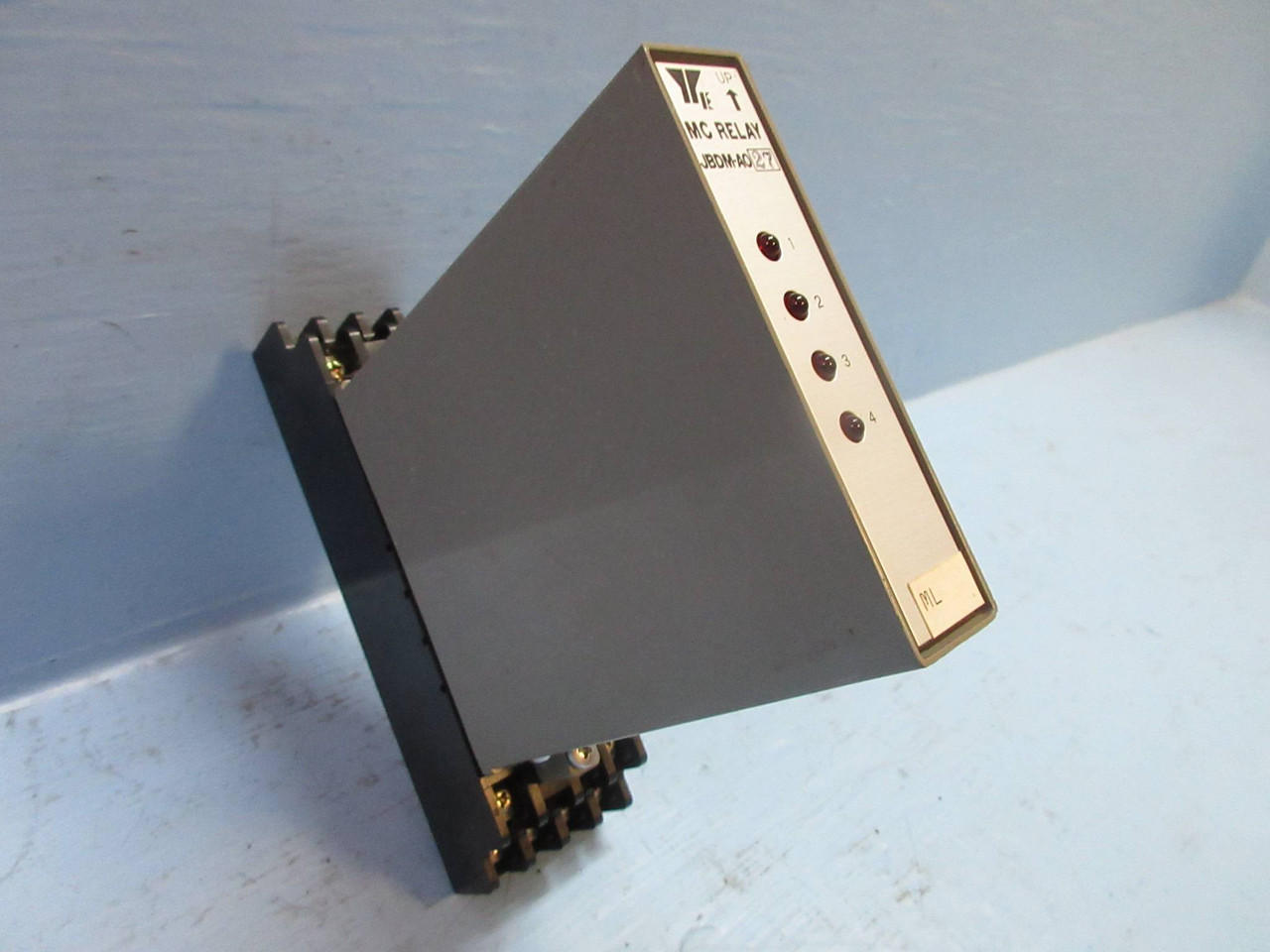 Image of Yokogawa JBDM-A0-27 MC Relay JBDM-AO w/ Amp Relay Socket Connector 171093-1