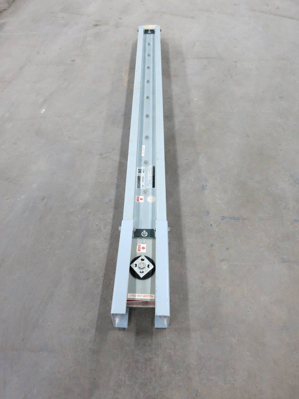 GE Spectra Busway 72.00" Feeder 800A 600V 3PH 4W Aluminum Bus Way Duct 800 Amp (DW0629-1)