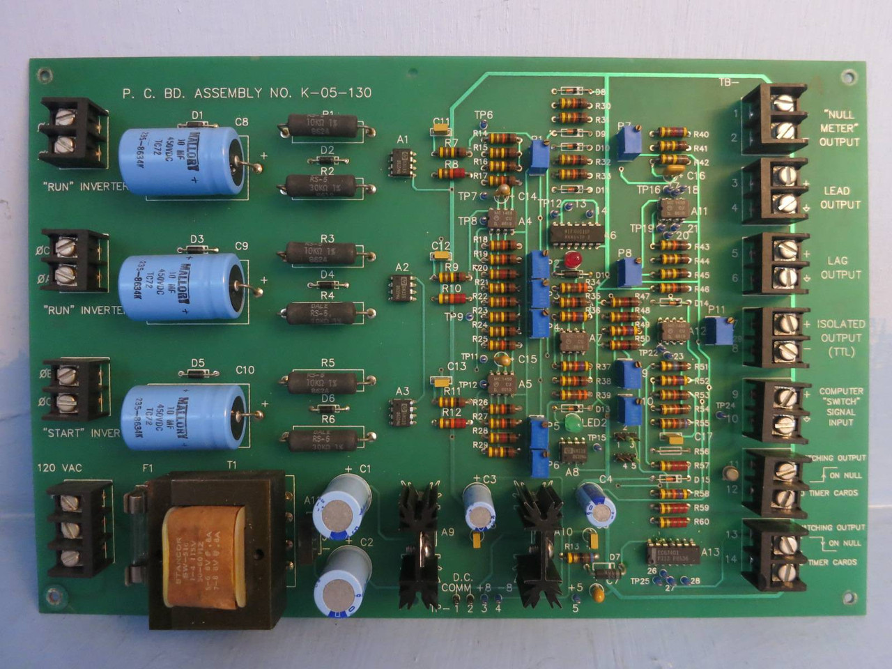 barmag electronic K-05-131 Phase Sync Board PLC Assembly K-05-130 Siemen Dynisco (PM2830-1)