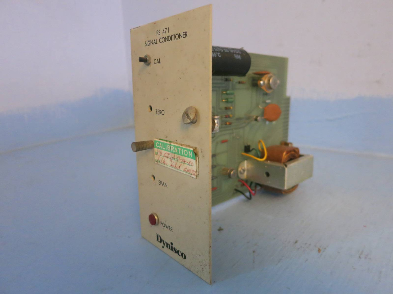 Dynisco PS 471 Signal Conditioner 468612 PS471 Power Supply Transformer PLC (PM2826-11)