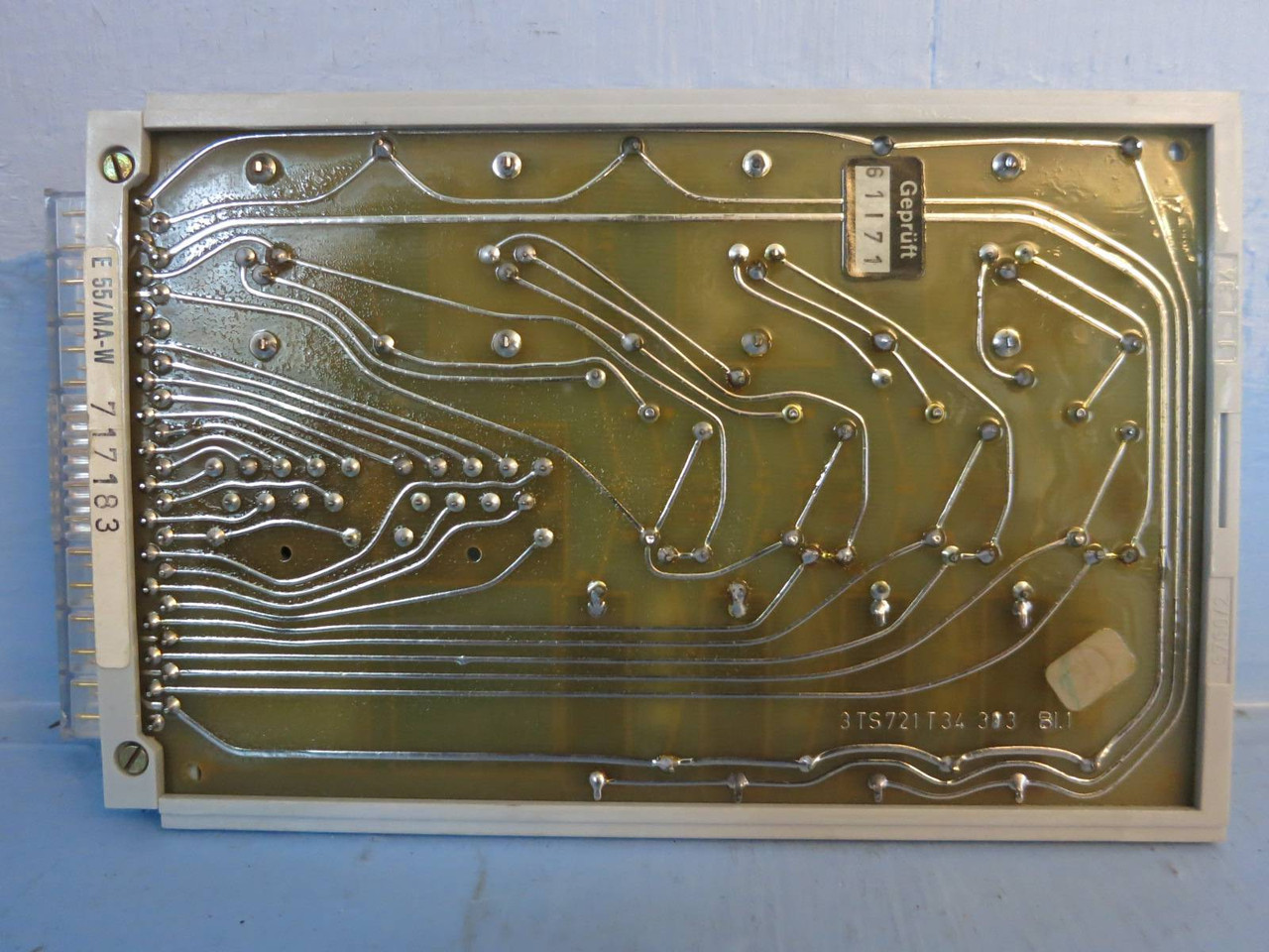 NEW Siemens TS 721 V 33 350a 2x15V 60mA Board PLC 3TS721T34 303 BI.1 E 55/MA-W (PM2837-2)