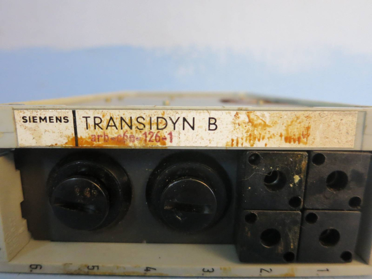 Siemens arb-c6n-126-1 Transidyn B Fabr.Nr.A0M Power Suppy Board PLC arbc6n126 (PM2833-2)