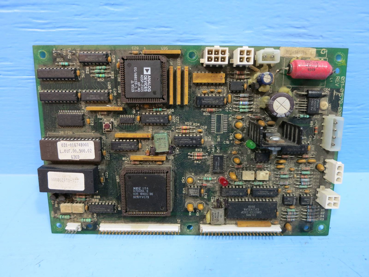 Image of York 031-01579-000 Rev E Adaptive Capacity Control Card Circuit Board VSD PLC