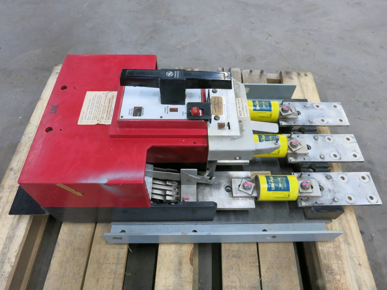 GE THPC3416ET1 1600A 480V High Pressure Contact Switch HPC THPC 3416ET1 3416 (PM2844-3)