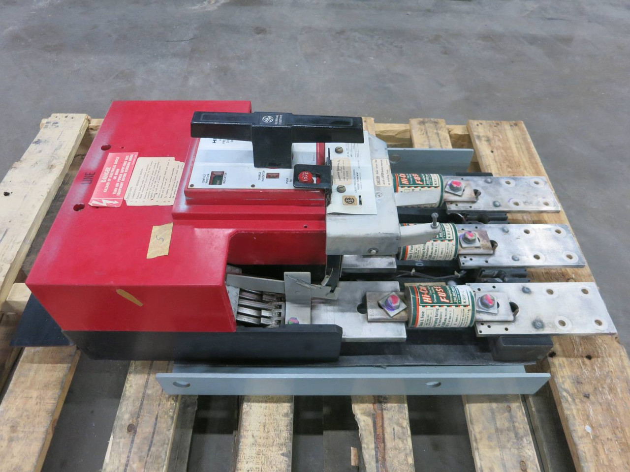 GE THPC3408ET1 800A 480V High Pressure Contact Switch HPC THPC 3408ET1 3408 (PM2839-1)