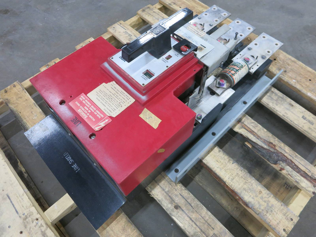 GE THPC3408ET1 800A 480V High Pressure Contact Switch HPC THPC 3408ET1 3408 (PM2839-1)