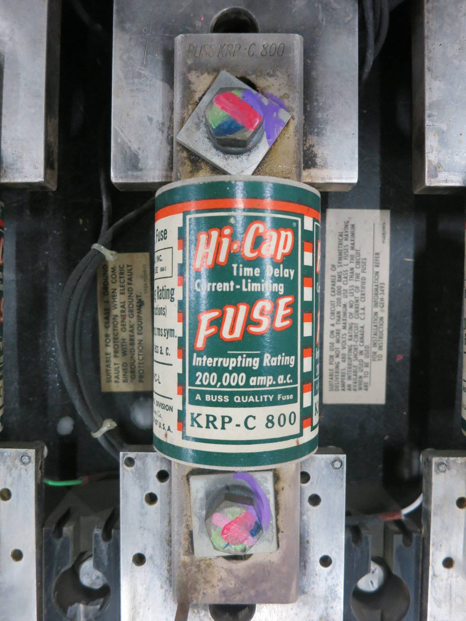 GE THPC3408ET1 800A 480V High Pressure Contact Switch HPC THPC 3408ET1 3408 (PM2839-1)