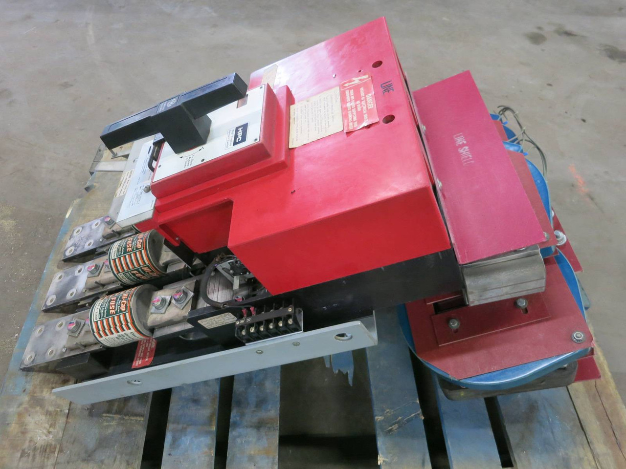 GE THPC3420ET1 2000A 480V High Pressure Contact Switch HPC THPC 3420ET1 3420 (PM2841-1)