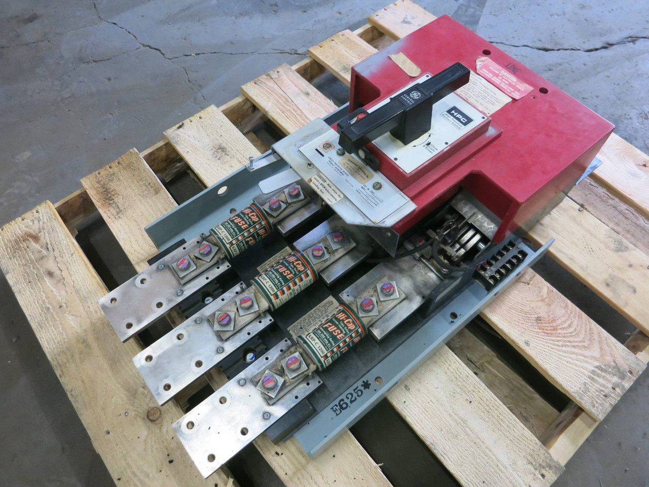 GE THPC3412ET1 1200A 480V High Pressure Contact Switch HPC THPC 3412ET1 3412 (PM2842-2)