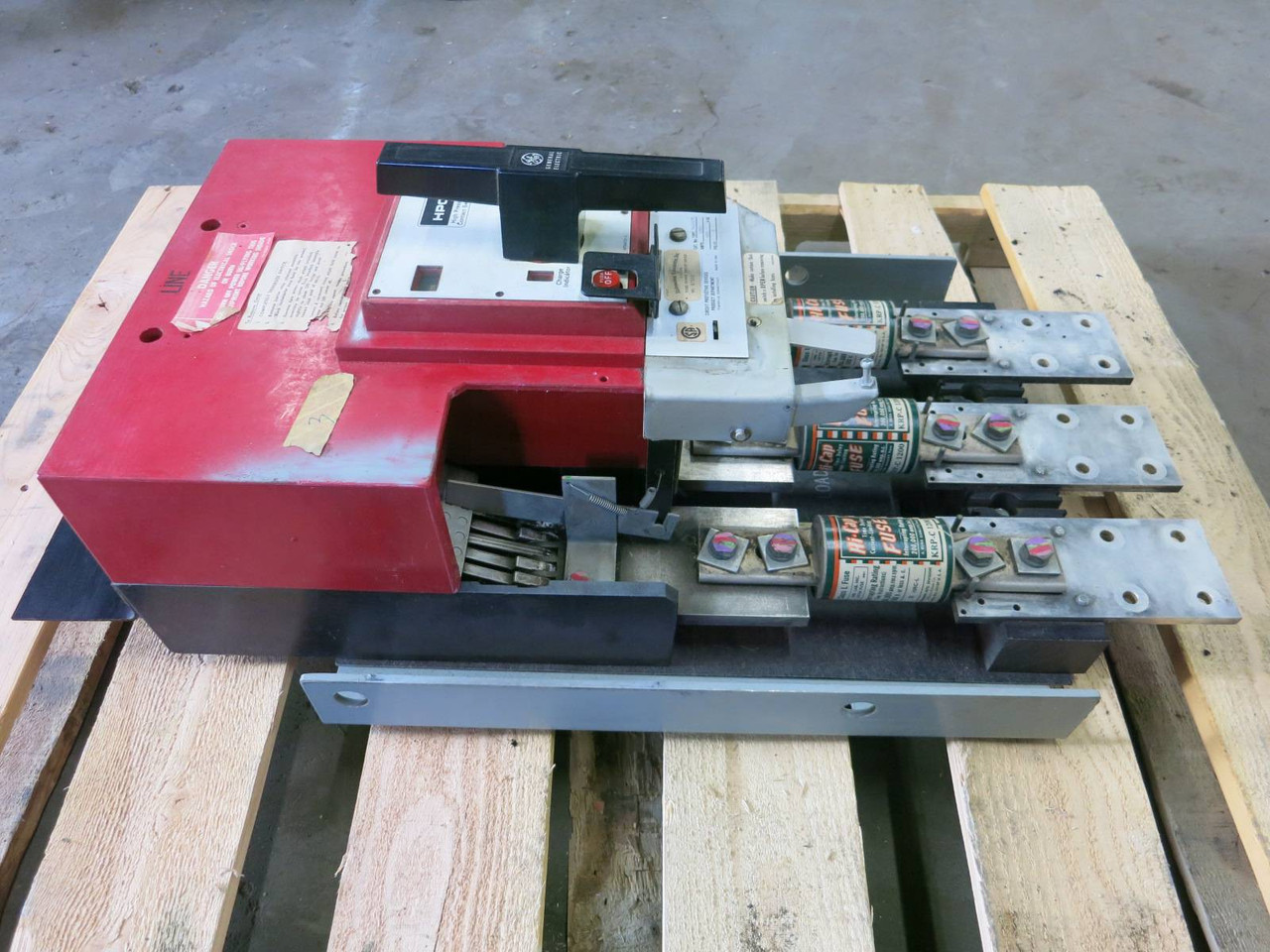 GE THPC3412ET1 1200A 480V High Pressure Contact Switch HPC THPC 3412ET1 3412 (PM2842-2)