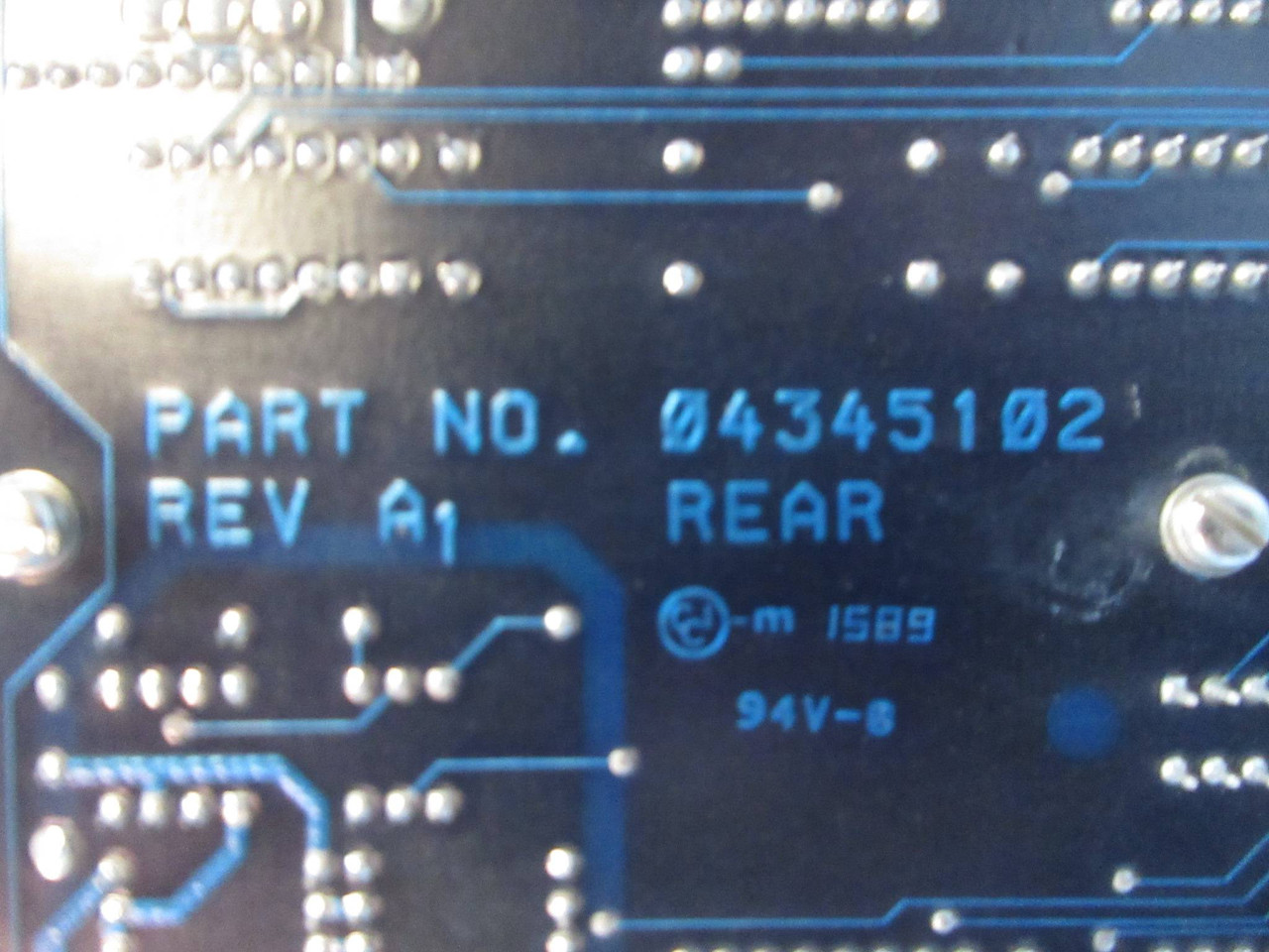 Measurex 053460-02 Rev A LLAIP Low Level AIP Module PLC Unitec 04345102 Rev A1 (TK3809-1)
