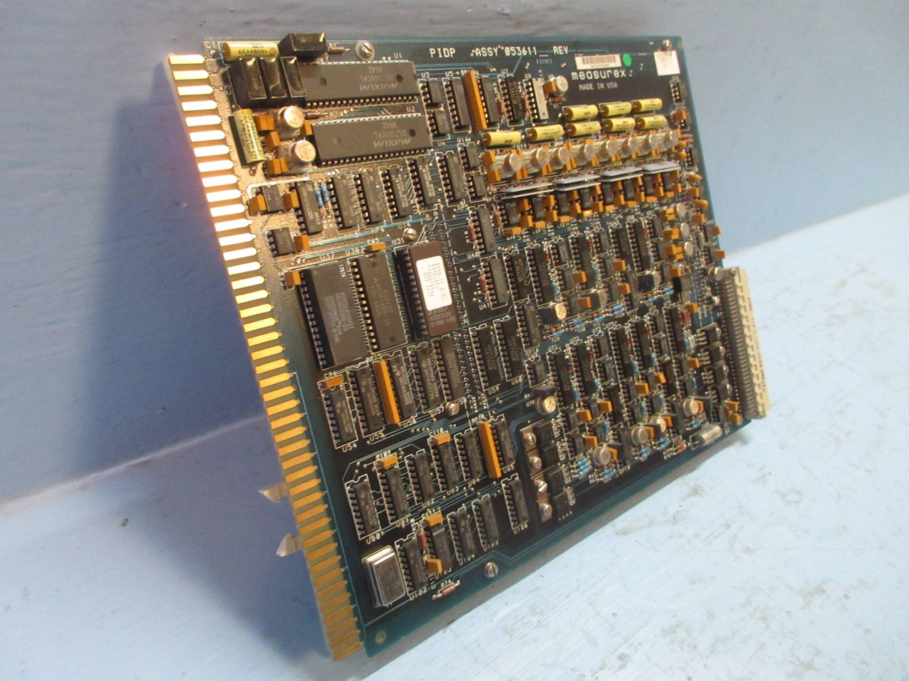 Measurex 053611-00 Rev F PIDP Module PLC Unitec 04345102 Rev A1 (TK3814-1)